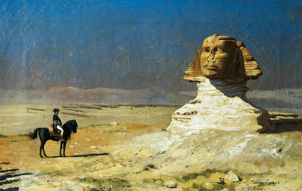 General Bonaparte in Egypt by Jean-Leon Gerome (1824-1904). Credit: DeAgostini/Getty Images