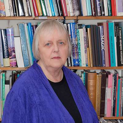 Headshot of Professor Carole Hillenbrand FBA